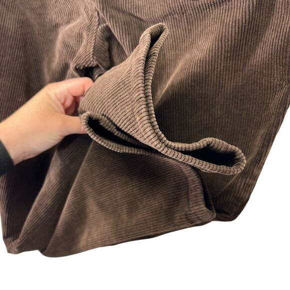 Vintage 8p RALPH LAUREN Women's Sable Brown Classic Corduroy Pants 8p - Picture 10 of 16
